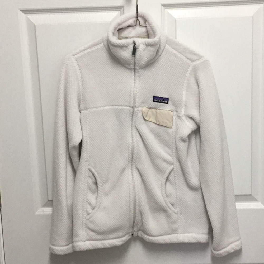 Patagonia white jacket